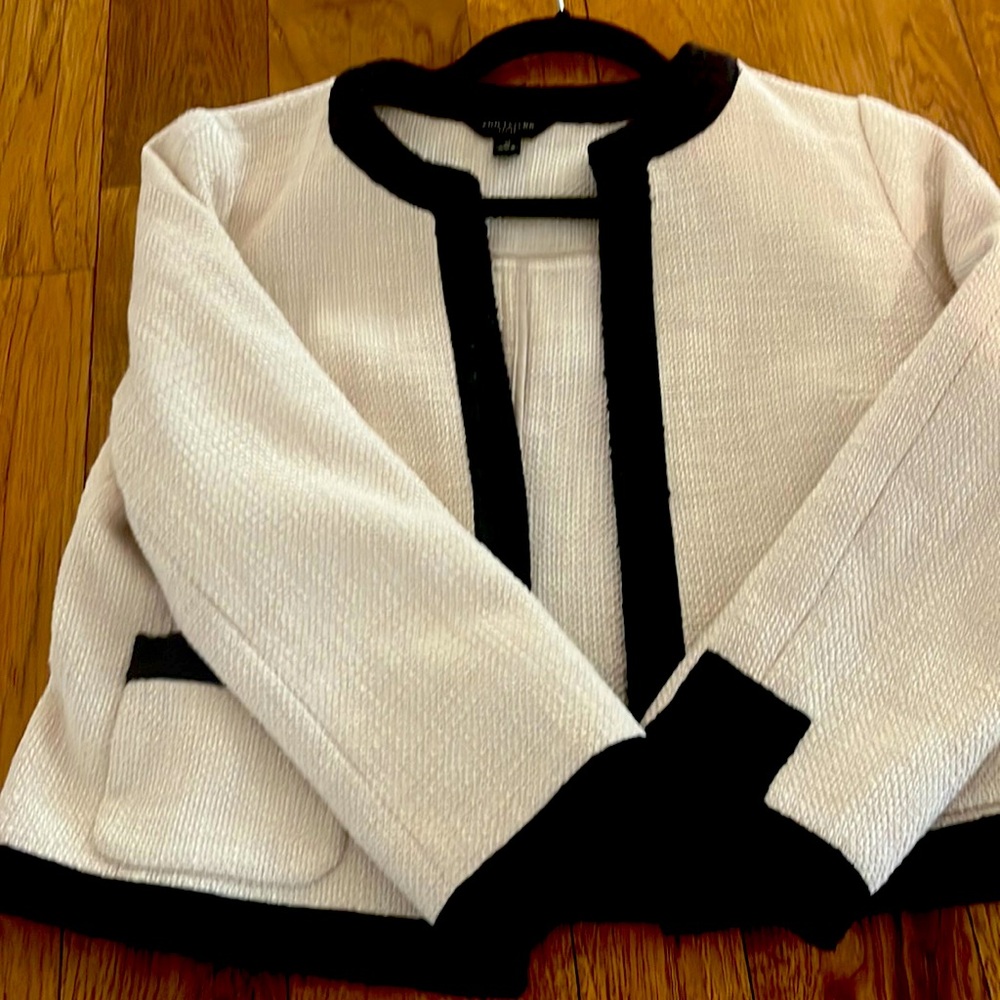 Ann Taylor  collarless jacket